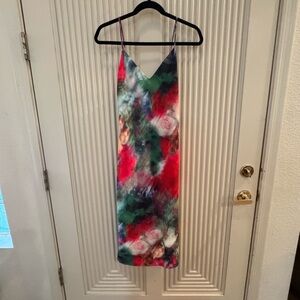 Adam Lippes Multicolor Floral Midi Dress